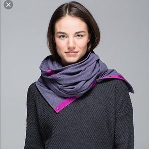 Lululemon Vinyasa Scarf Rulu Herringbone Purple
